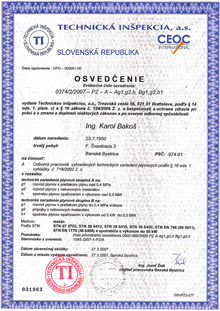 osvedcenie